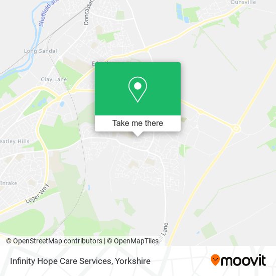 Infinity Hope Care Services map
