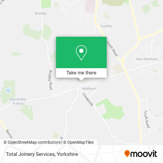 Total Joinery Services map