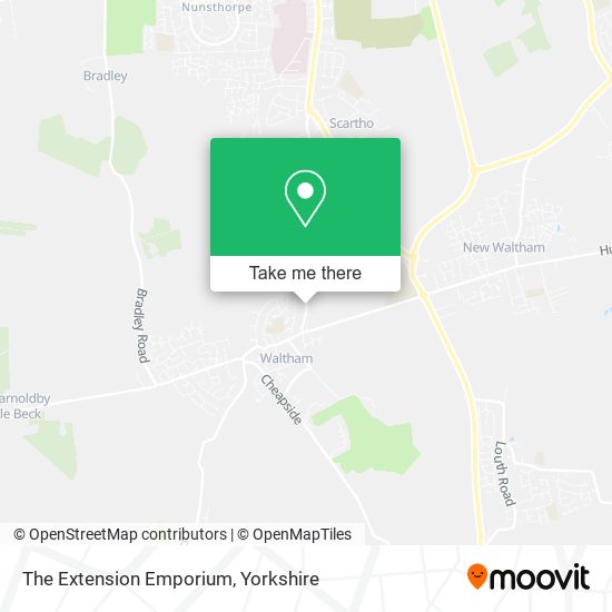 The Extension Emporium map