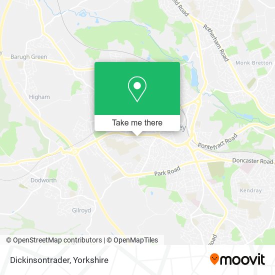 Dickinsontrader map