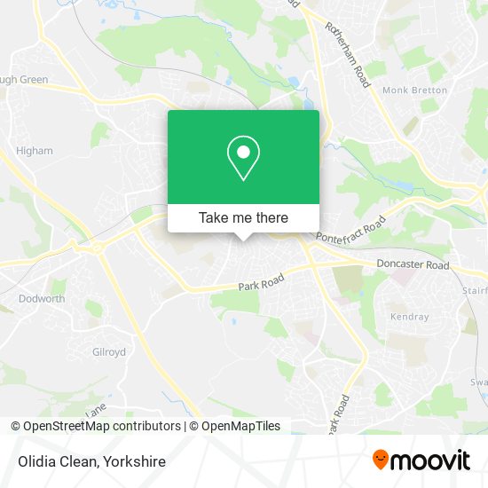 Olidia Clean map