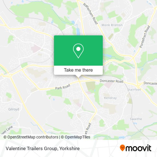 Valentine Trailers Group map