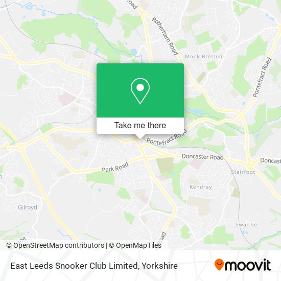 East Leeds Snooker Club Limited map