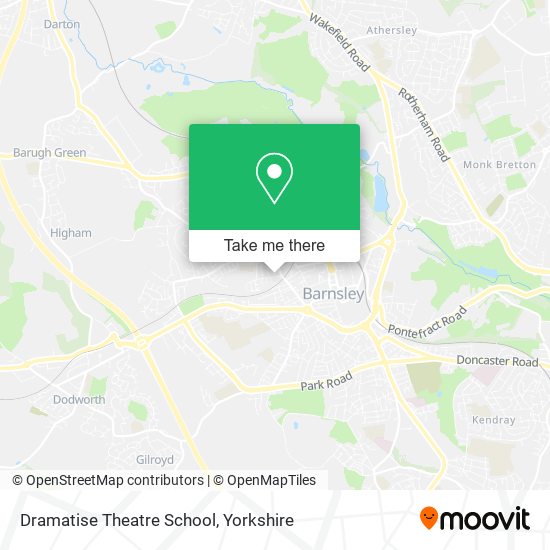 Dramatise Theatre School map