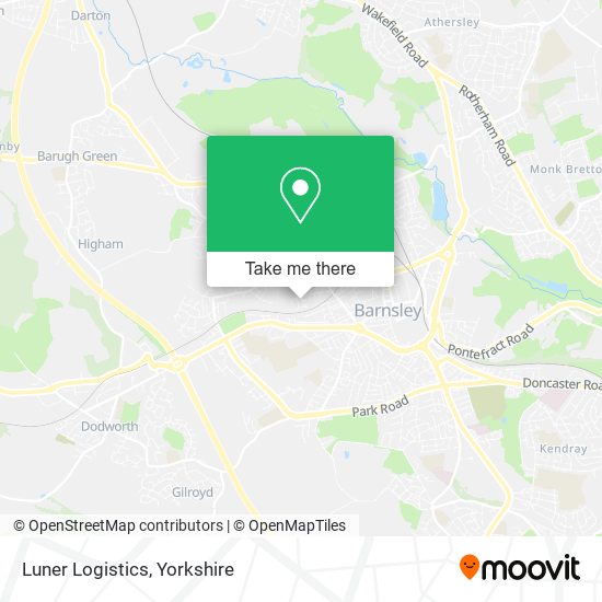 Luner Logistics map