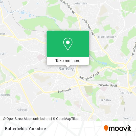 Butterfields map