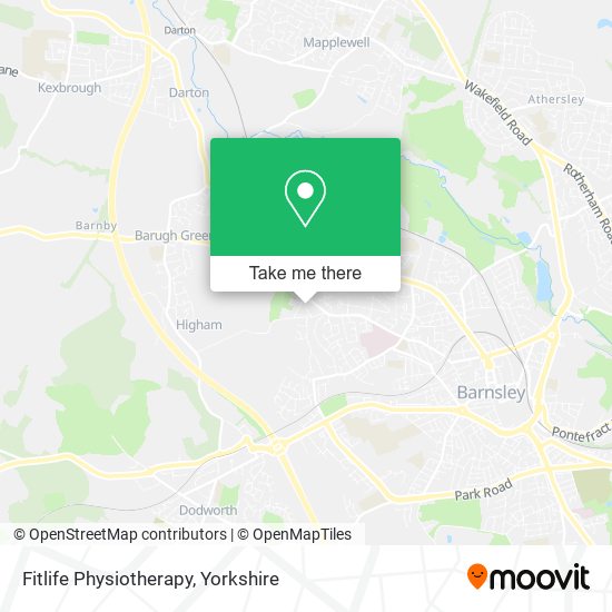 Fitlife Physiotherapy map