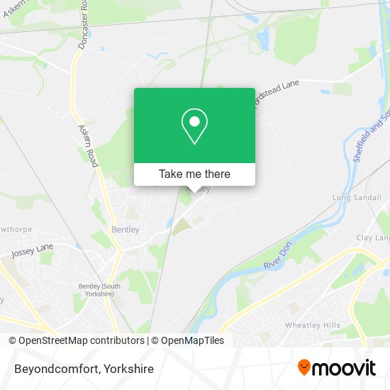 Beyondcomfort map