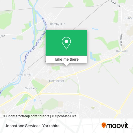 Johnstone Services map