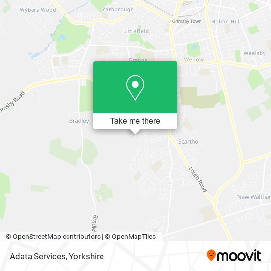 Adata Services map