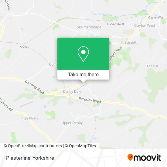 Plasterline map