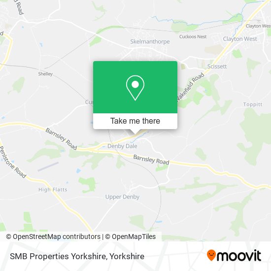 SMB Properties Yorkshire map