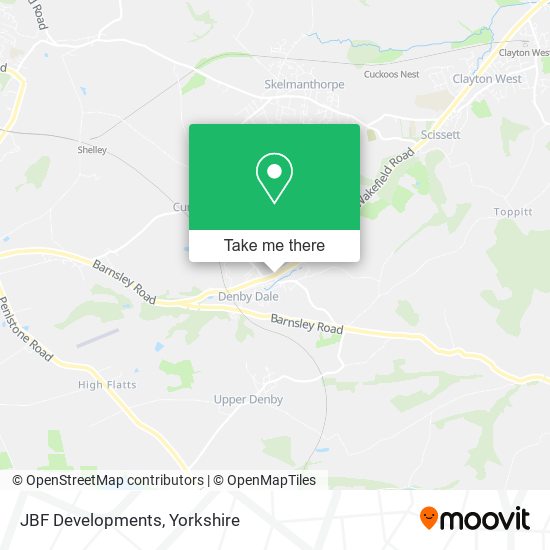 JBF Developments map