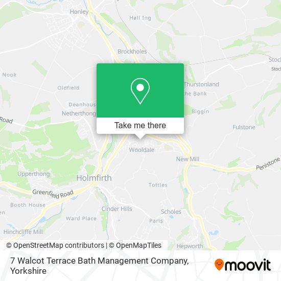 7 Walcot Terrace Bath Management Company map