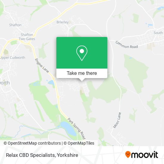 Relax CBD Specialists map