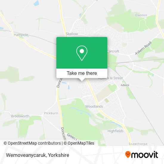 Wemoveanycaruk map