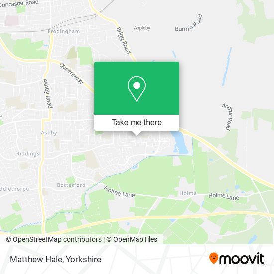 Matthew Hale map