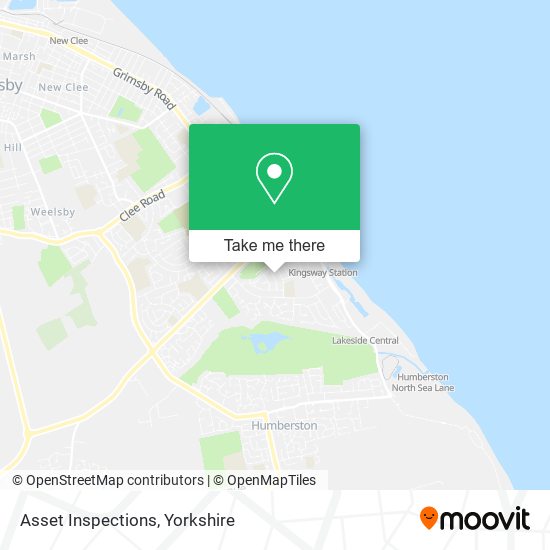 Asset Inspections map