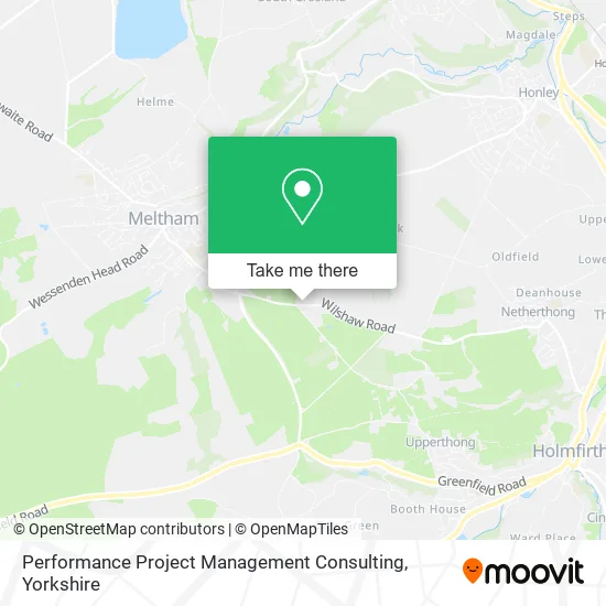 Performance Project Management Consulting map