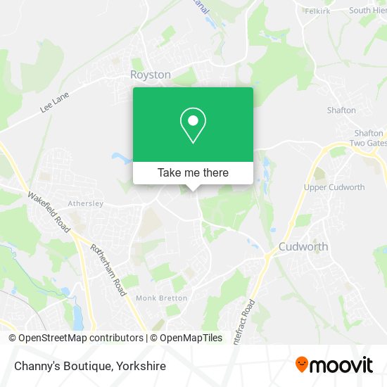 Channy's Boutique map