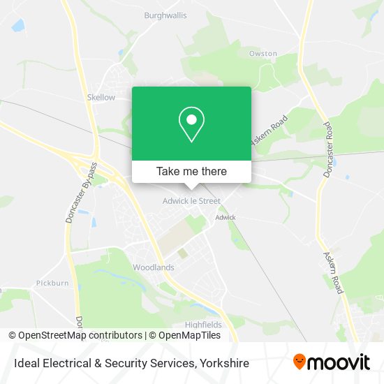 Ideal Electrical & Security Services map