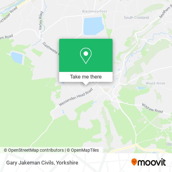 Gary Jakeman Civils map