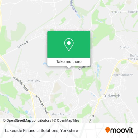 Lakeside Financial Solutions map