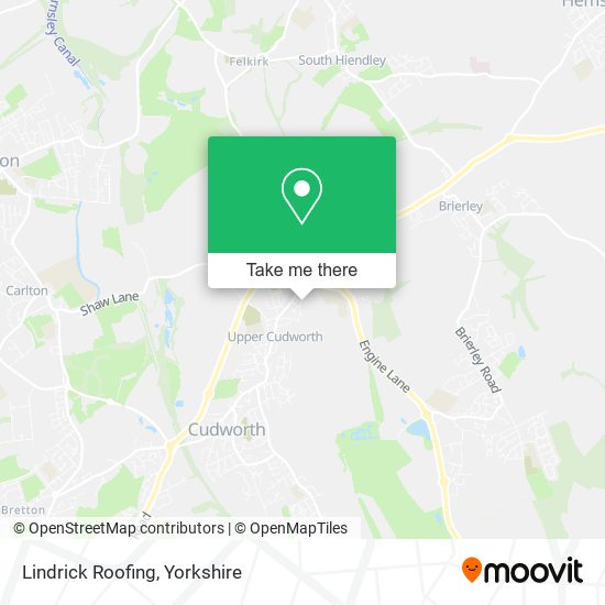 Lindrick Roofing map