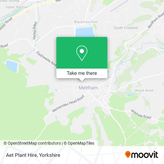 Aet Plant Hire map