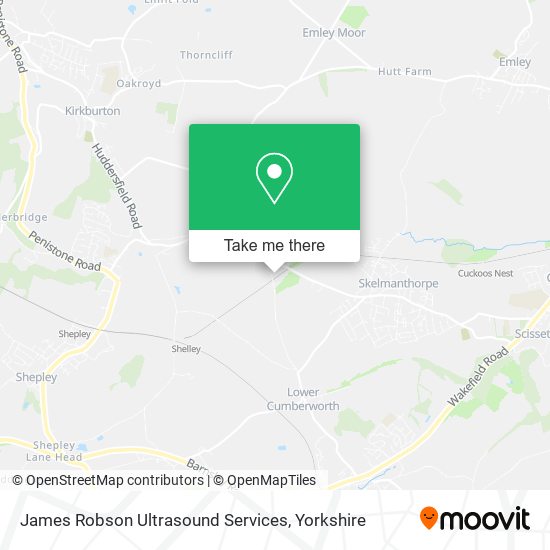 James Robson Ultrasound Services map