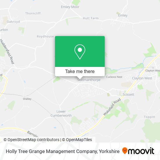 Holly Tree Grange Management Company map