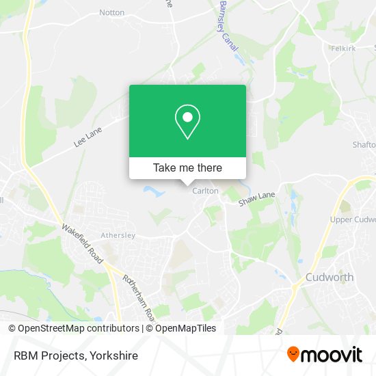 RBM Projects map