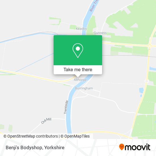 Benji's Bodyshop map