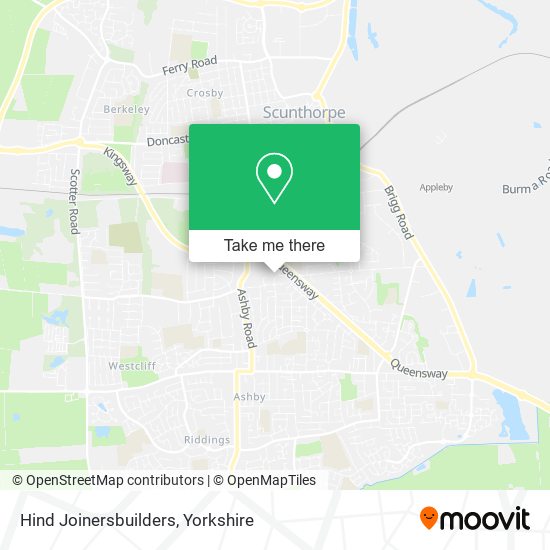 Hind Joinersbuilders map