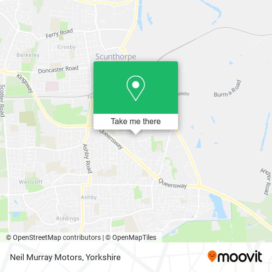 Neil Murray Motors map