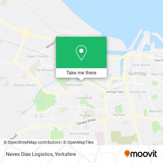 Neves Dias Logistics map