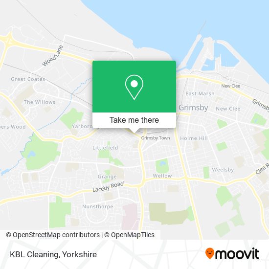 KBL Cleaning map