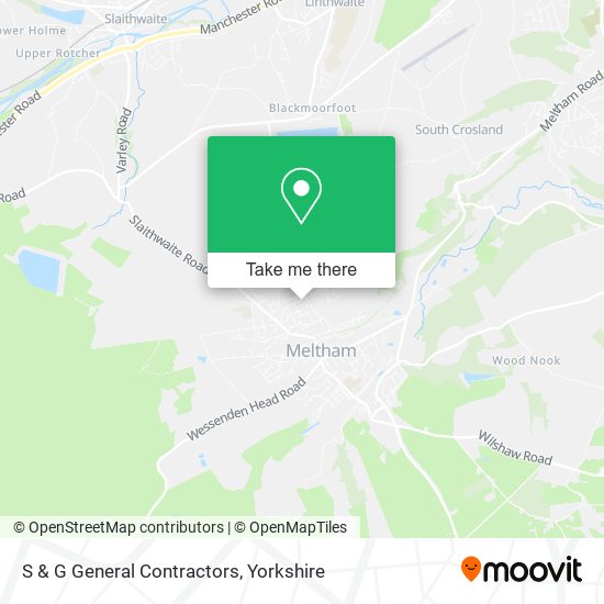 S & G General Contractors map