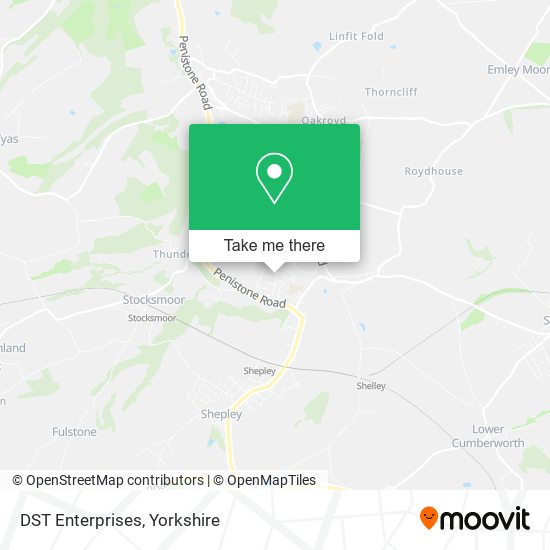 DST Enterprises map