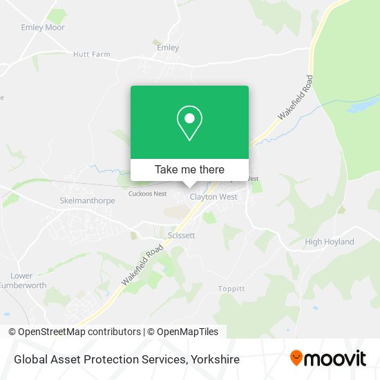 Global Asset Protection Services map