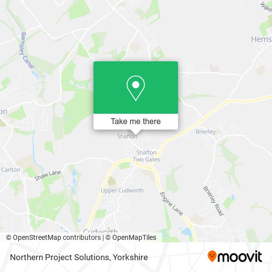 Northern Project Solutions map