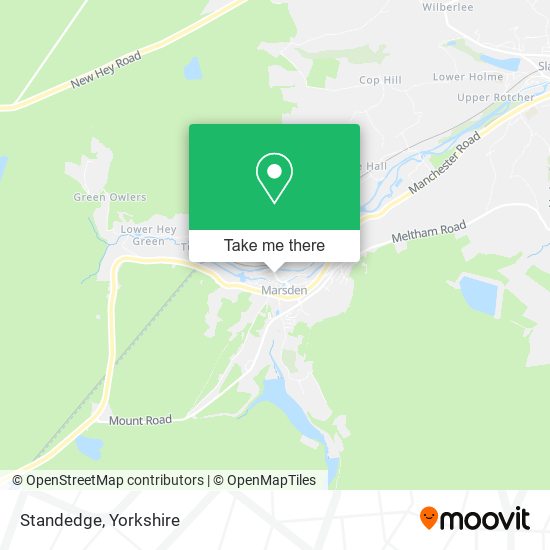 Standedge map