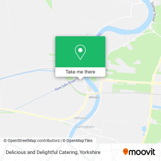 Delicious and Delightful Catering map
