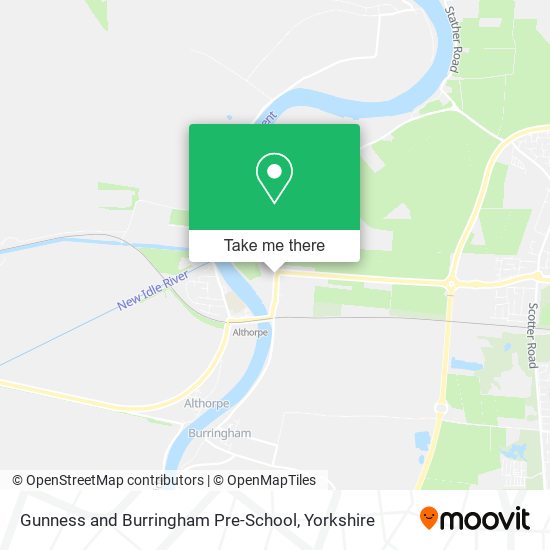 Gunness and Burringham Pre-School map