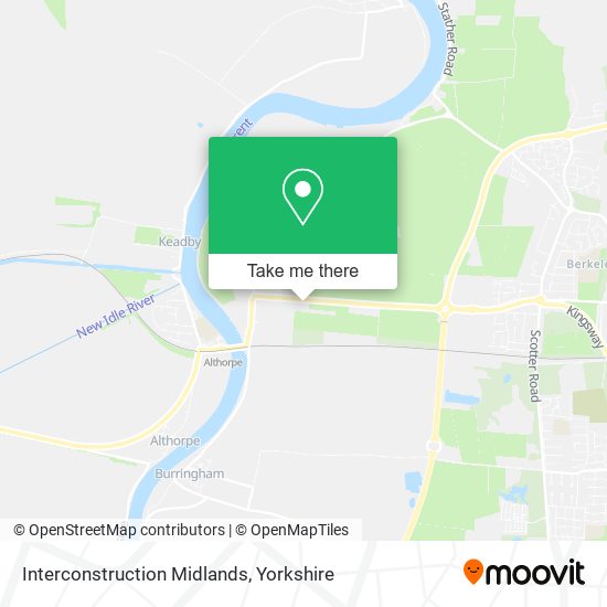 Interconstruction Midlands map