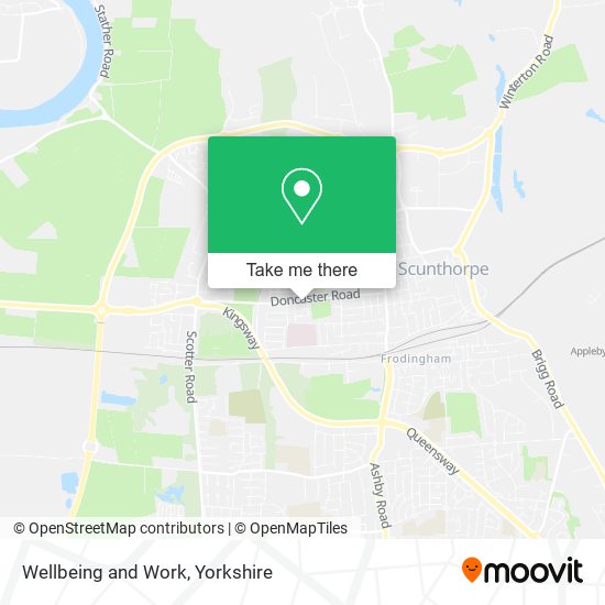 Wellbeing and Work map