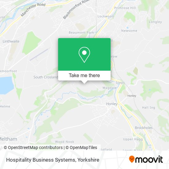 Hospitality Business Systems map