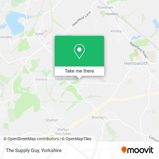 The Supply Guy map