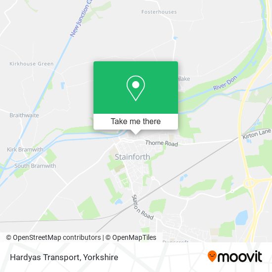 Hardyas Transport map