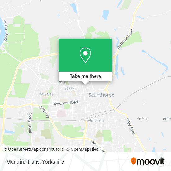 Mangiru Trans map